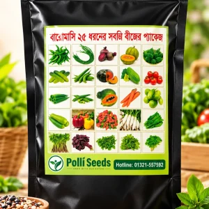 ২৫ রকমের সবজির বীজ